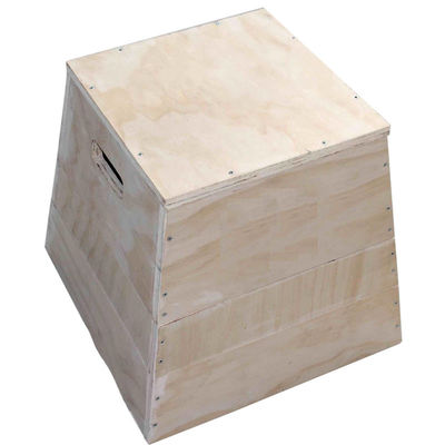 Cross Training Drewniany regulowany Jump Plyo Box