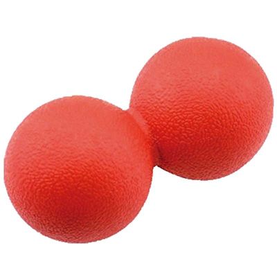 Pilates z gumy PVC Fit Ball TPE Podwójna piłka do masażu o wysokiej gęstości Custom
